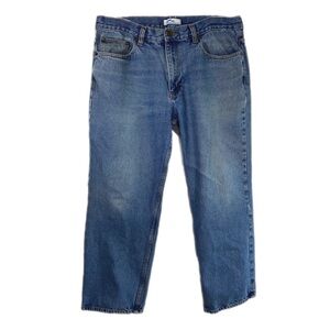 Blue Mountain Men’s Worn Ranch Work Condition Denim Jeans 38/30